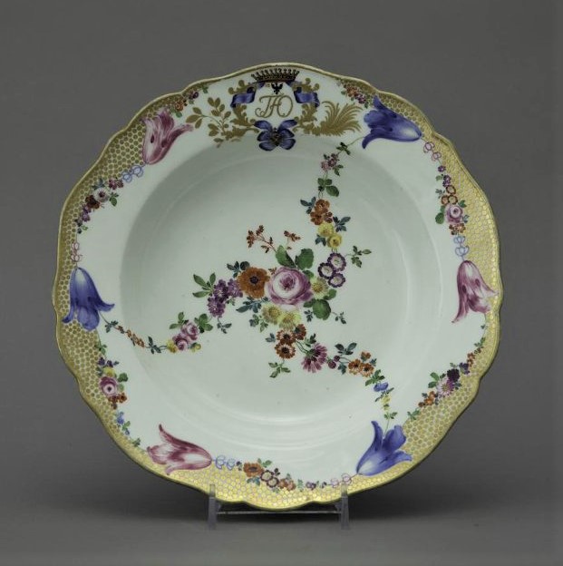 Тарелка глубокая. Мейсенская фарфоровая мануфактура. 1769-1774 годы