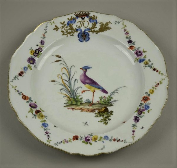 Тарелка мелкая. Мейсенская фарфоровая мануфактура. 1769-1774 годы
