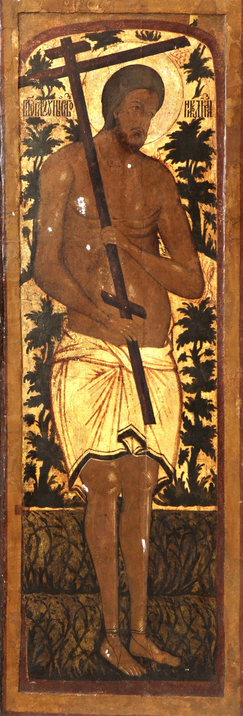 Благоразумный разбойник Рах. Северная дверь иконостаса в церкви Григория Армянского