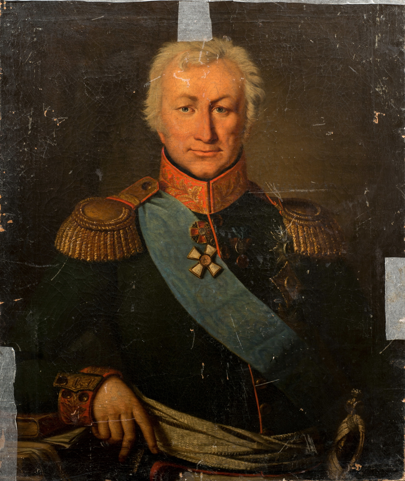 Неизвестный художник. Портрет А.П. Тормасова. 1818 (?) г.