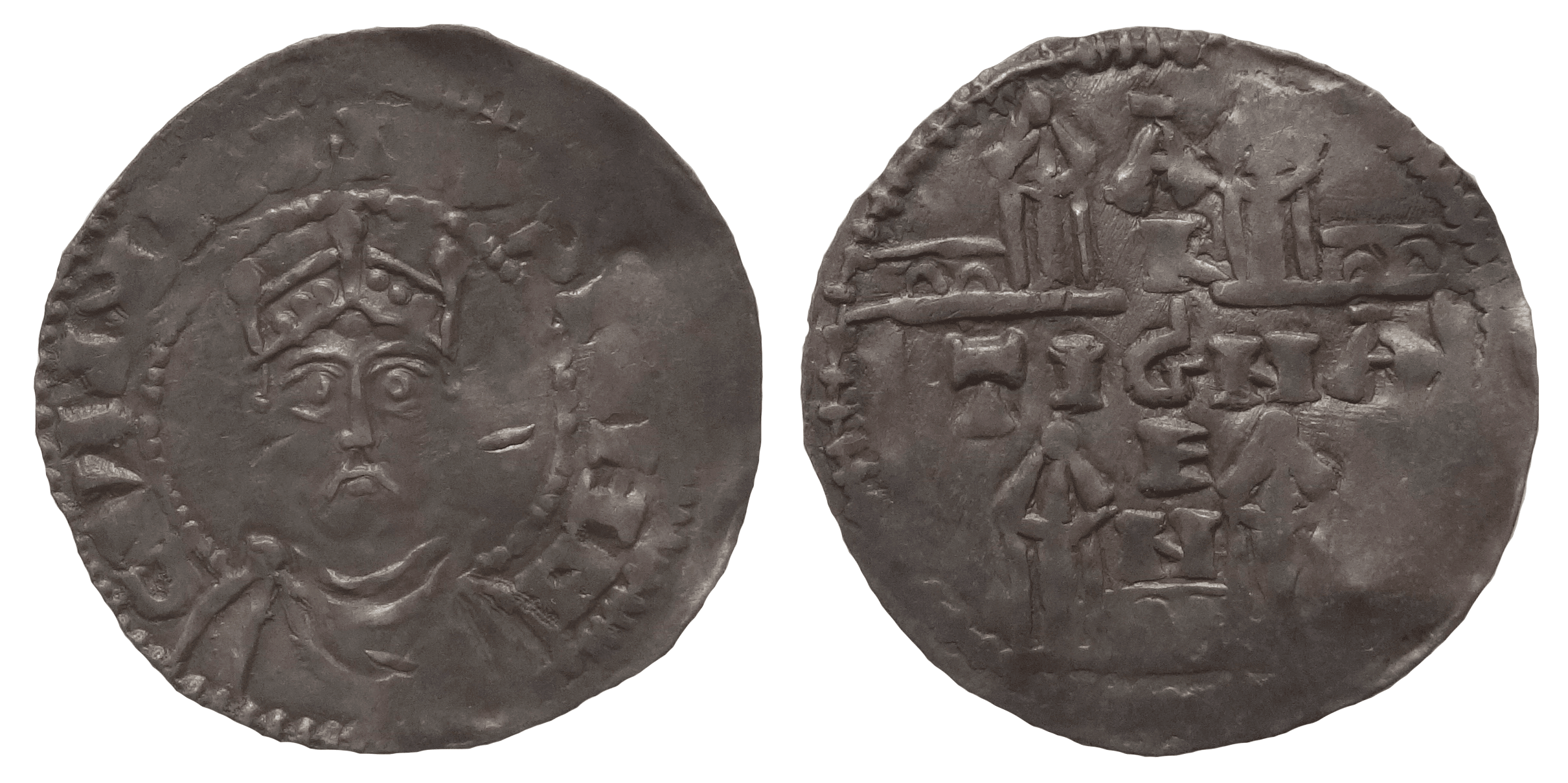 Германия, Страсбург. Конрад II (1024–1039, император с 1027). Денарий