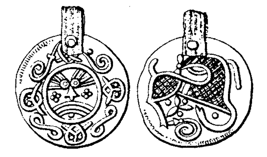 Дания. Денарий (?). около 870–900 гг.