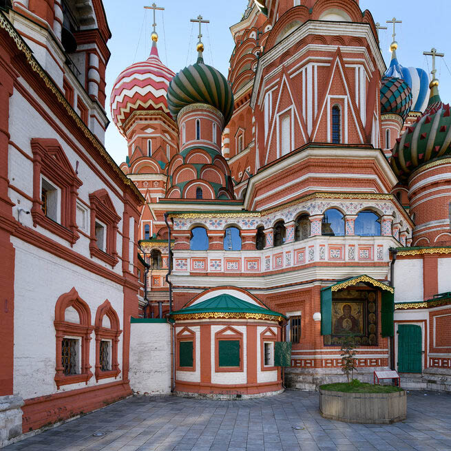 Восточный фасад Покровского собора