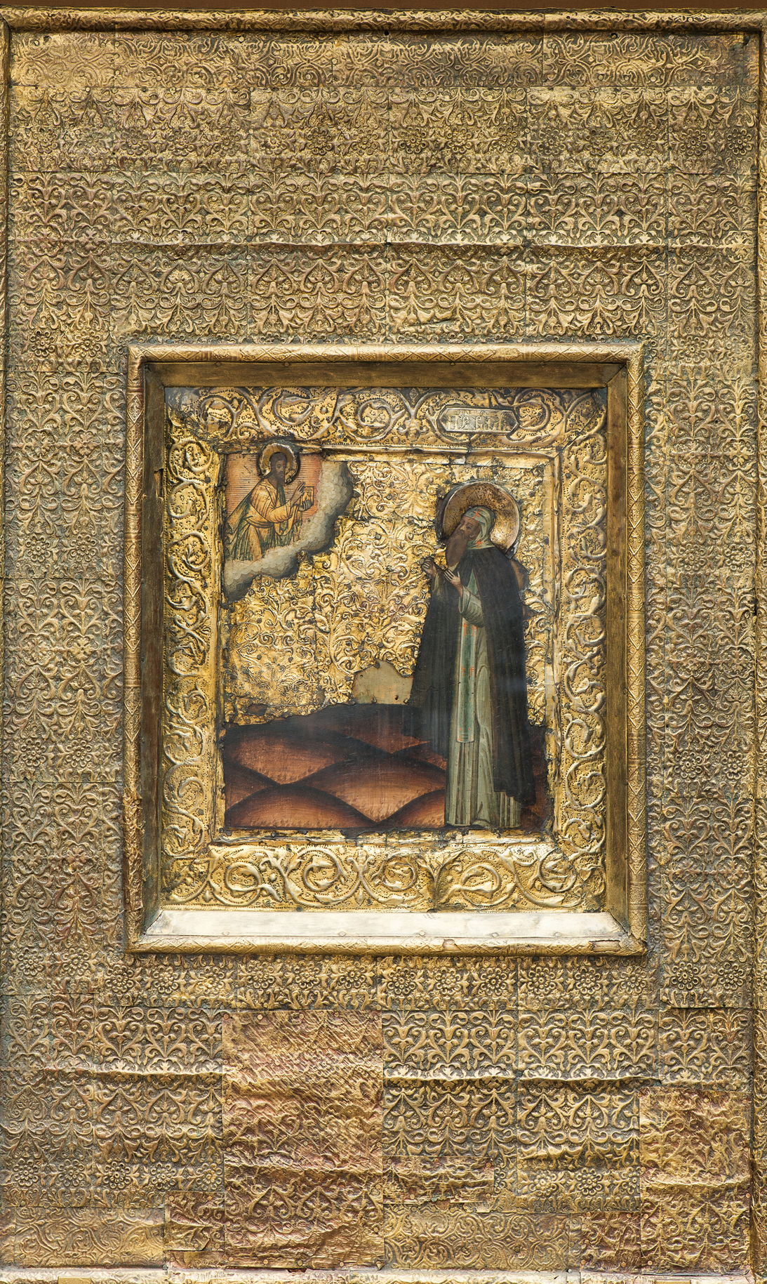 Икона «Варлаам Хутынский». XVII в. 