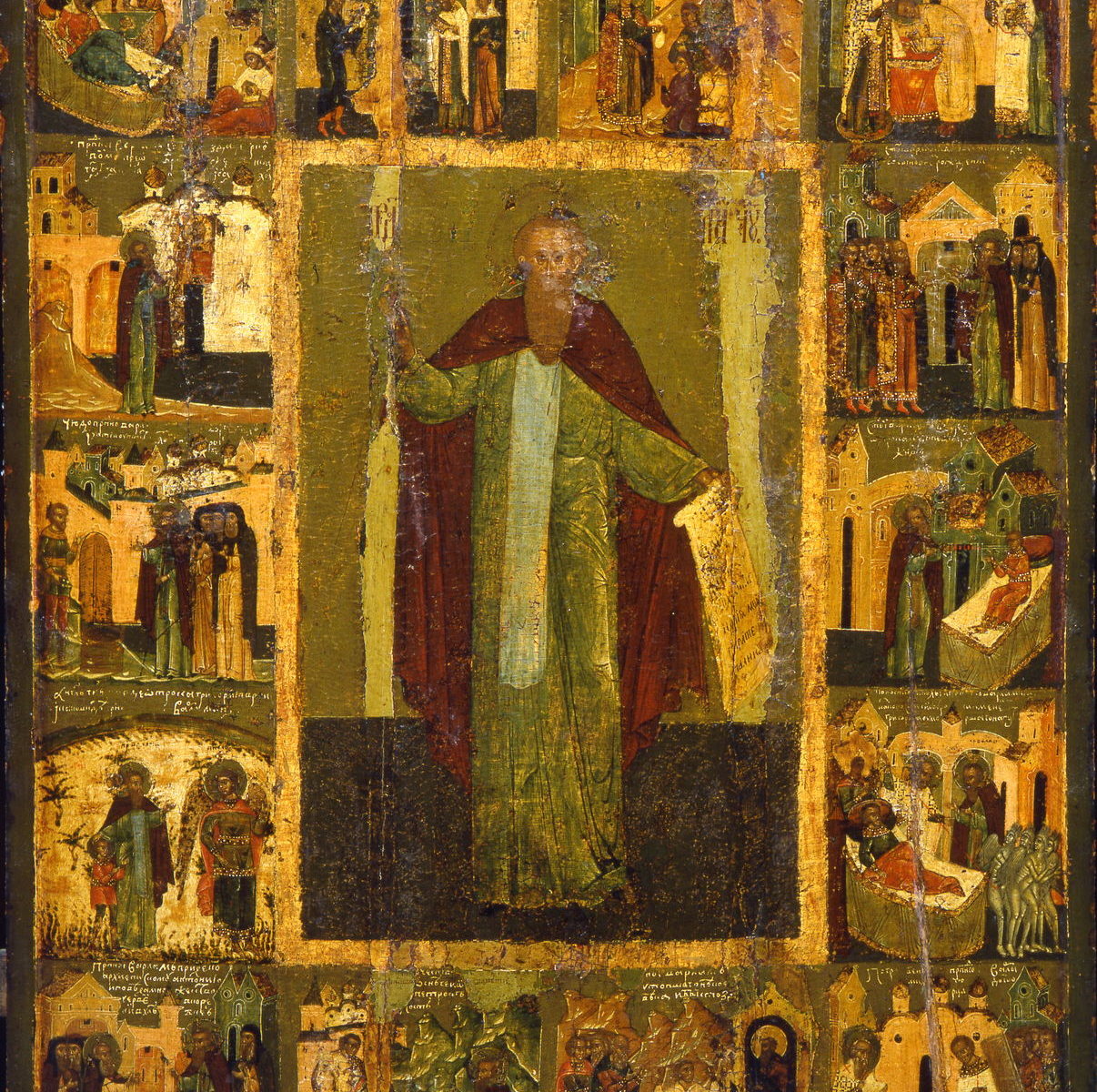 Икона «Варлаам Хутынский». XVI в.