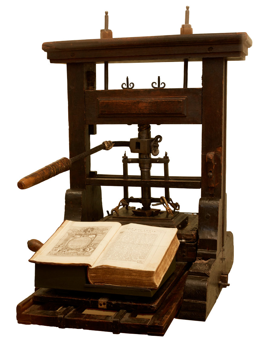 Первая печать в россии. Иоганн Гуттенберг печатный станок. Первый печатный станок Иоганна Гутенберга. Станок книгопечатания Гутенберг. Печатный станок Геттенберга.