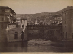 Мост через Куру в Тифлисе.1880-1890-е гг.