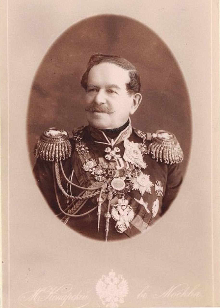 Долгоруков Владимир Андреевич. Фотография М. Конарского. 1882-1890 гг.